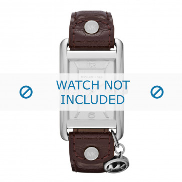 Watch strap Michael Kors MK2262 Leather Brown 18mm