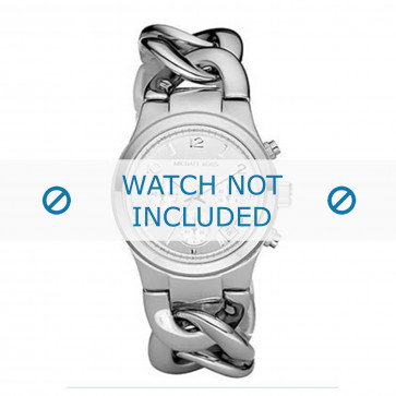 Michael Kors watch strap MK3134 Metal Silver