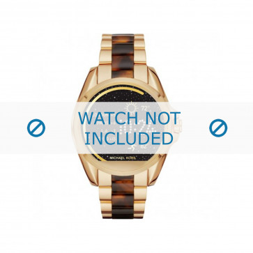 Michael Kors watch strap MKT5003 Plastic Multicolor 22mm