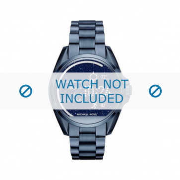 Watch strap Michael Kors MKT5006 Steel Blue 22mm