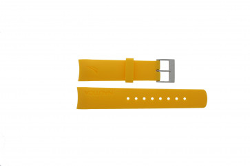 Watch strap Nautica 31507G Rubber Yellow 22mm
