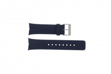 Nautica watch strap A23002G Rubber Blue 28mm 