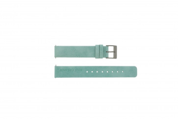 Rolf Cremer watch strap Spirale II Mi Leather Green 16mm