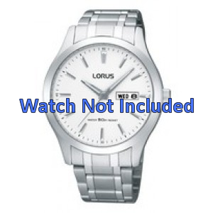 Lorus watch strap VX43 X074 Steel Silver 20mm
