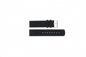 Watch strap Skagen 224LSL / 224LSLB / 224LSLN Leather Black 22mm