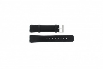 Watch strap Skagen 331LSLB Leather Black 18mm