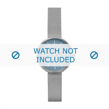 Skagen watch strap SKW2622 Metal Silver 14mm