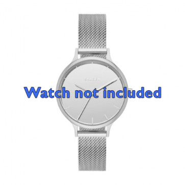 Skagen watch strap SKW2410 Steel Silver 12mm 