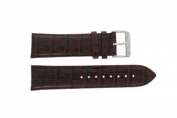 Tommy Hilfiger watch strap TH-67-1-14-0759 / TH1710177 / TH1710178 Leather Brown + brown stitching
