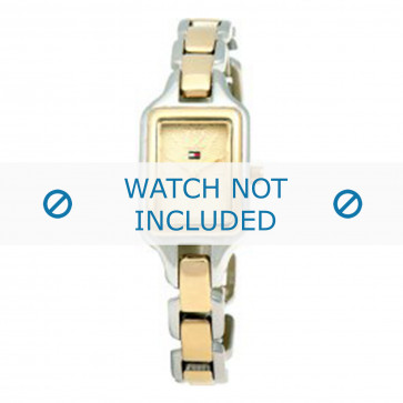 Tommy Hilfiger watch strap TH679000905 / TH-46-3-38-0705 - 1780733 Metal Bi-color 10mm