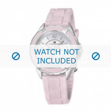 Tommy Hilfiger watch strap TH-47-3-14-0709 / TH679300946 Rubber / plastic Pink