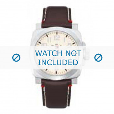 Watch strap Tommy Hilfiger TH-55-1-14-0723 Leather Brown