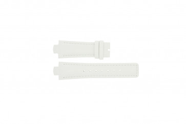 Breil watch strap TW0394 / F660012788 Leather White 12mm + white stitching