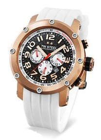 Watch strap TW Steel TW605 Plastic White 22mm