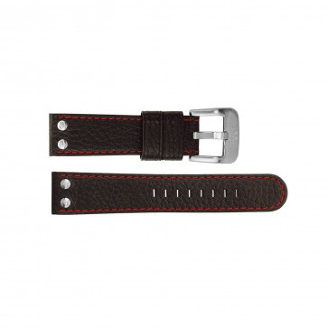 Watch strap TW Steel TW78 / TW11 / TWB28 / CEB103 Leather Black 22mm