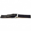 Watch strap Universal I145 Leather Black 24mm