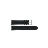Hugo Boss watch strap HB-232-1-27-2726 / HB1513085 Leather Black 22mm + black stitching