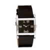 Watch strap Dolce & Gabbana 3719240462 Leather Black 21mm