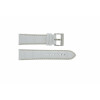 Watch strap Universal 378.22 Leather White 22mm