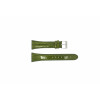 Skagen watch strap 380SSLG8A Leather Olive green