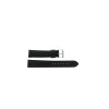 Watch strap Seiko SDWF89P1 / 7T32-7H70 / 4HZ2JJ Leather Black 18mm