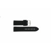 Watch strap Universal 5809.24 Silicone Black 24mm