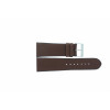 Watch strap Universal 61185B.23.26 Leather Cognac 26mm