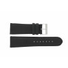 Watch strap Universal 61215B.10.24 Leather Black 24mm