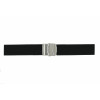 Watch strap Universal 78050.22 Rubber Black 22mm