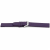 Watch strap Universal C801 Leather Purple 12mm