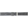 Watch strap Universal 815.07.18 Leather Grey 18mm