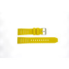 Watch strap Universal 842.09 Rubber Yellow 20mm