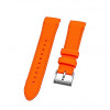 Watch strap Nautica A15101G Silicone Orange 22mm