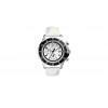 Nautica watch strap A23092G Leather White 22mm + white stitching