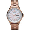 Watch strap Fossil AM4334 Stainless steel Rosé 18mm