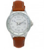 Watch strap Fossil AM4335 Leather Brown 18mm