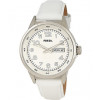 Watch strap Fossil AM4432 Leather White 18mm