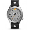 Watch strap Fossil AM4560 Leather Black 22mm