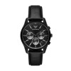 Watch strap Armani AR11583 Leather Black 20mm