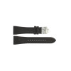 Watch strap Armani AR2019 Leather Brown 24mm