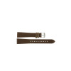 Watch strap Armani AR2489 Leather Brown 18mm