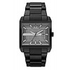 Watch strap Armani Exchange AX2202 Steel Black 28mm