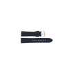 Watch strap Armani AX5260 Leather Blue 18mm