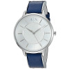 Watch strap Armani Exchange AX5318 Leather Blue 16mm