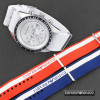 Watch strap Armani Ar6108.R Nylon/perlon Red 23mm
