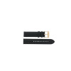 Watch strap Fossil BQ1008 / RHETT Leather Black 20mm
