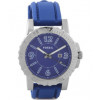 Watch strap Fossil BQ1024 Silicone Blue 22mm