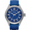 Watch strap Fossil BQ1043 Silicone Blue 22mm