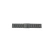 Watch strap Fossil JR1437 / 25xxxx Stainless steel Anthracite grey 24mm
