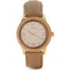 Watch strap Fossil BQ1673 Leather Beige 18mm